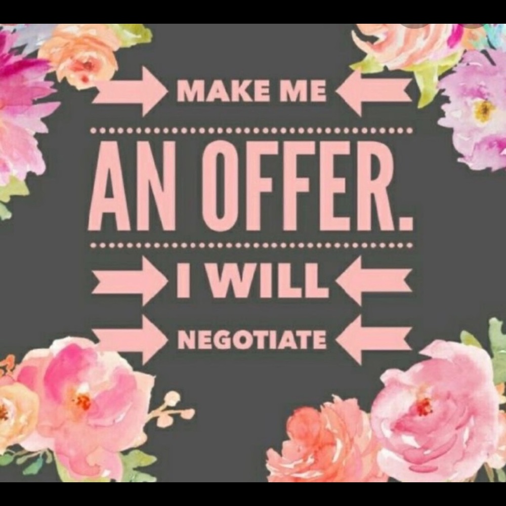See something you like but don’t like the price? Make an offer.